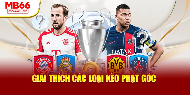 Giải thích các loại kèo phạt góc